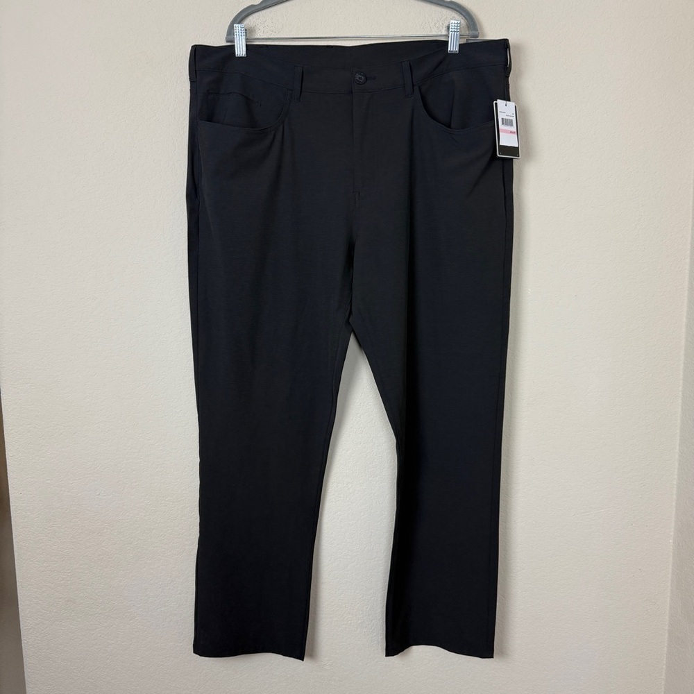 NWT - Calloway Men’s Performance Golf Pants | 40 | Heather Black